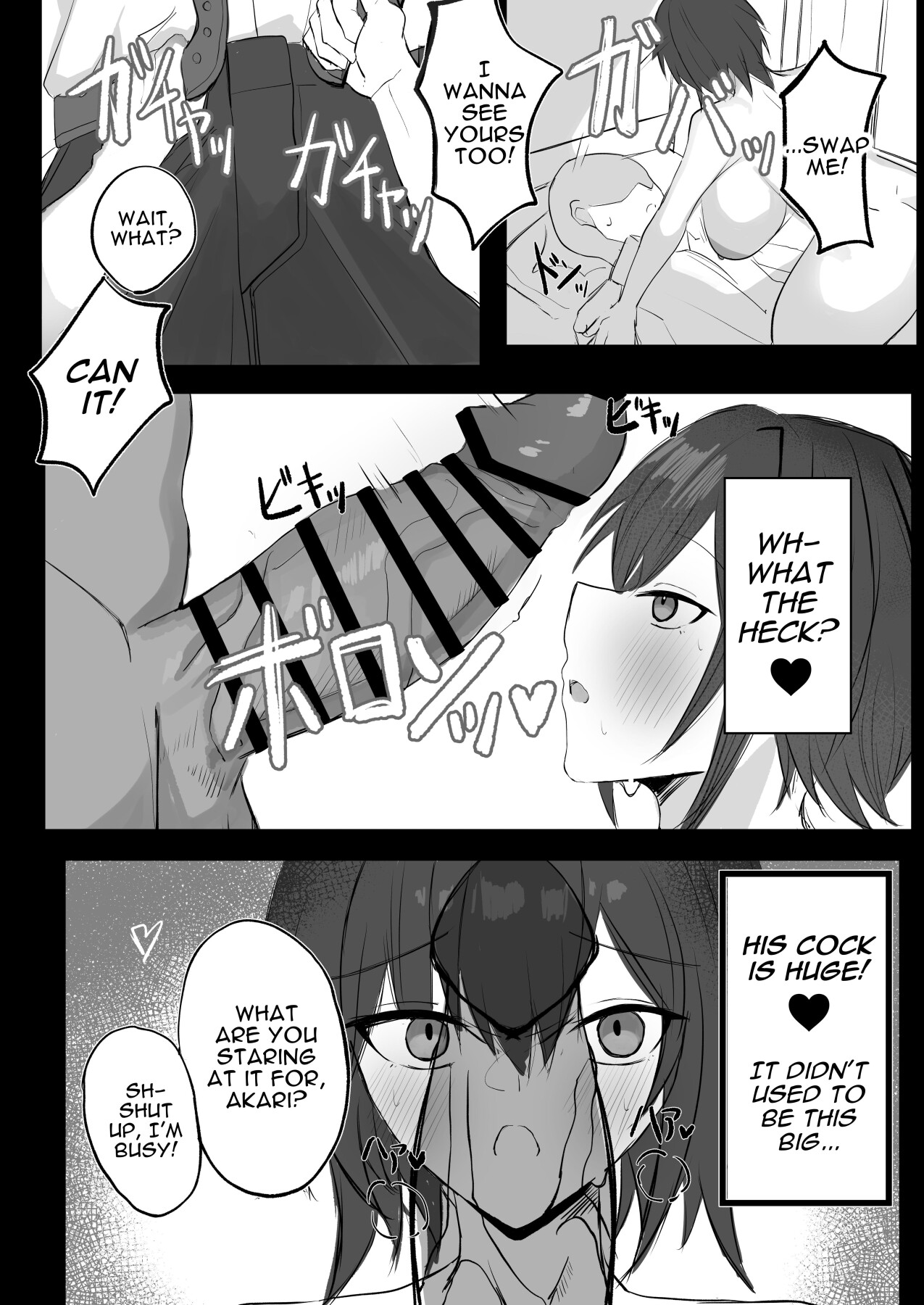 Hentai Manga Comic-Sex With My J-cup Bust Friend Who I Used To Think Was A Guy-Read-11
